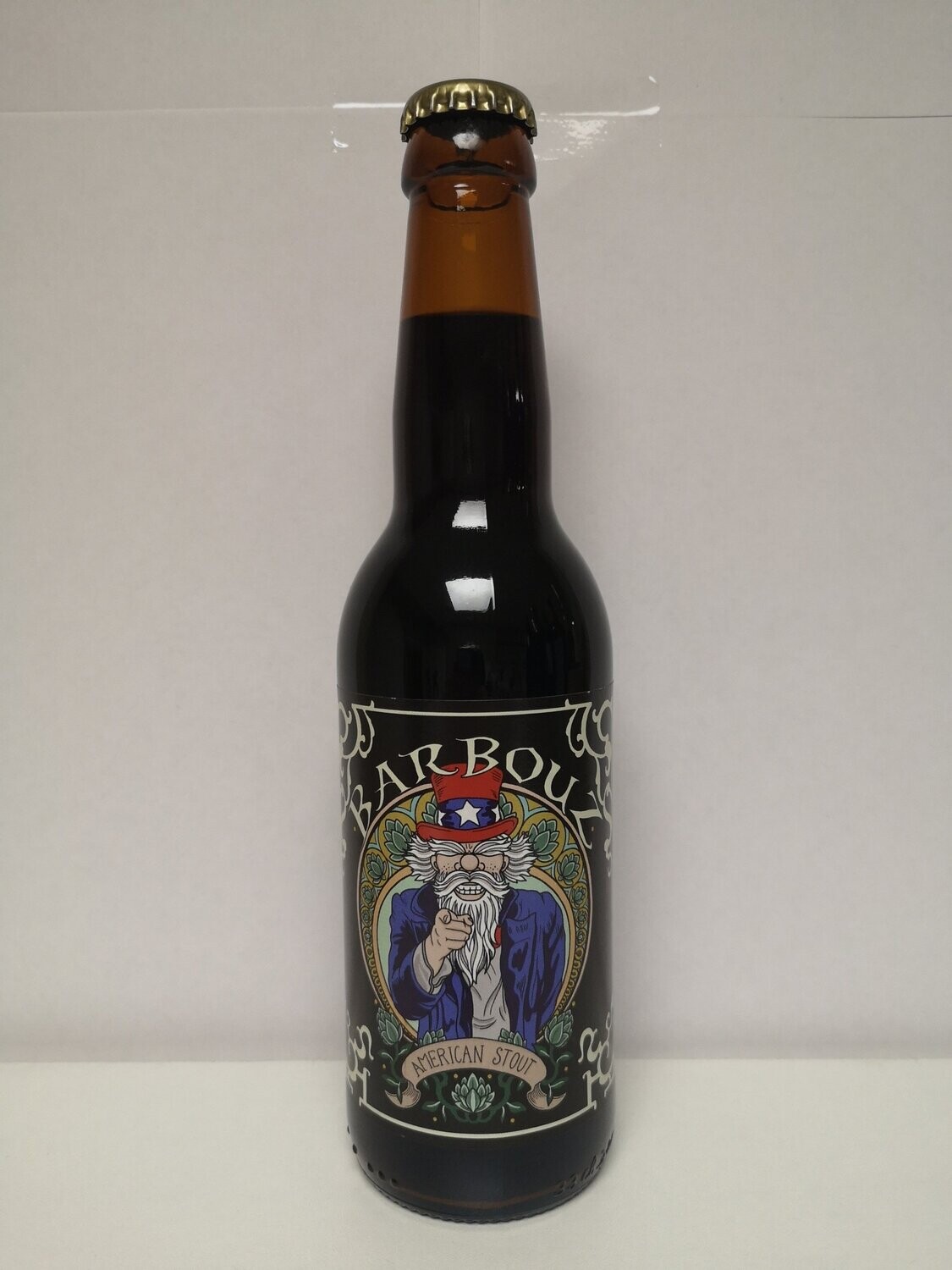 Bière Barbouz brune 33cl