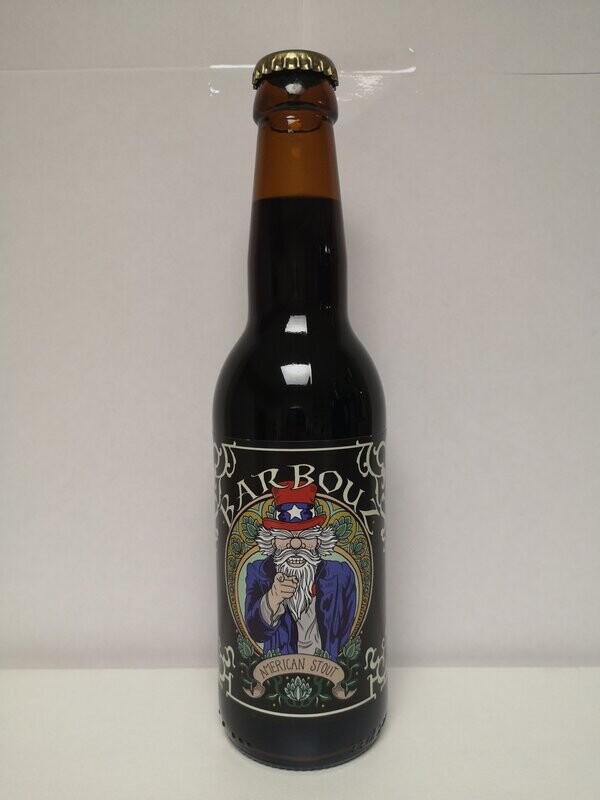 Bière Barbouz brune 33cl