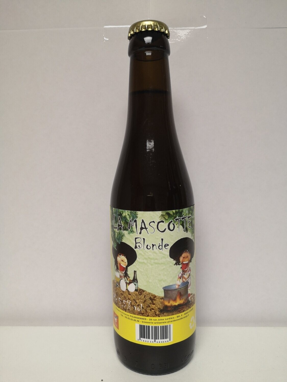 Bière Mascotte blonde 33cl