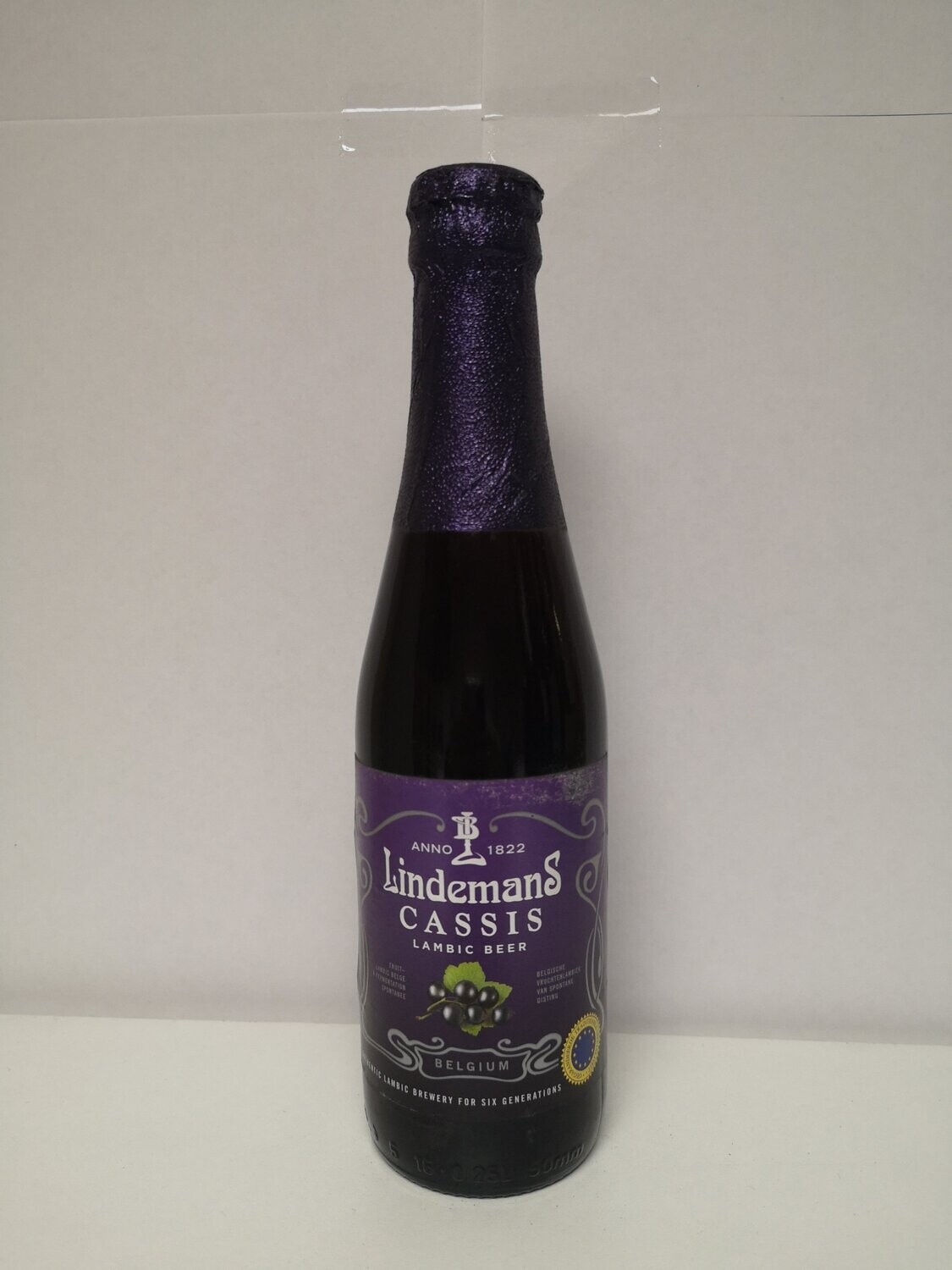 Bière Lindemans cassis 25 cl