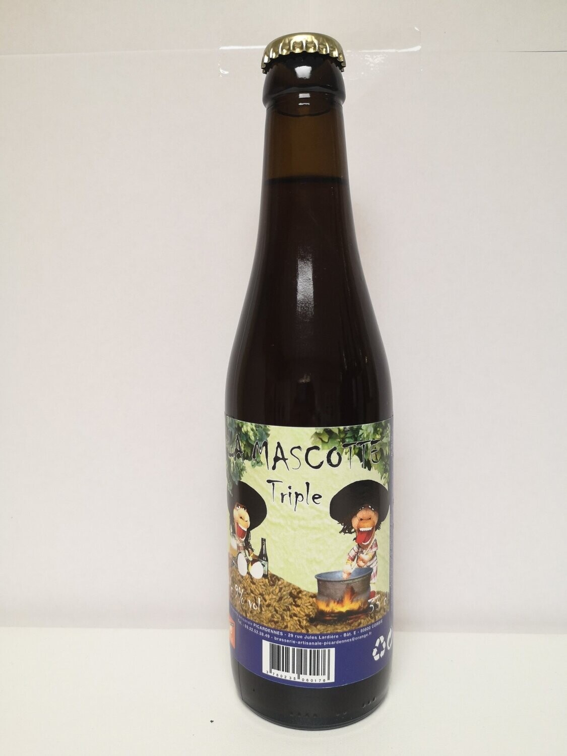 Bière Mascotte blonde triple 33cl