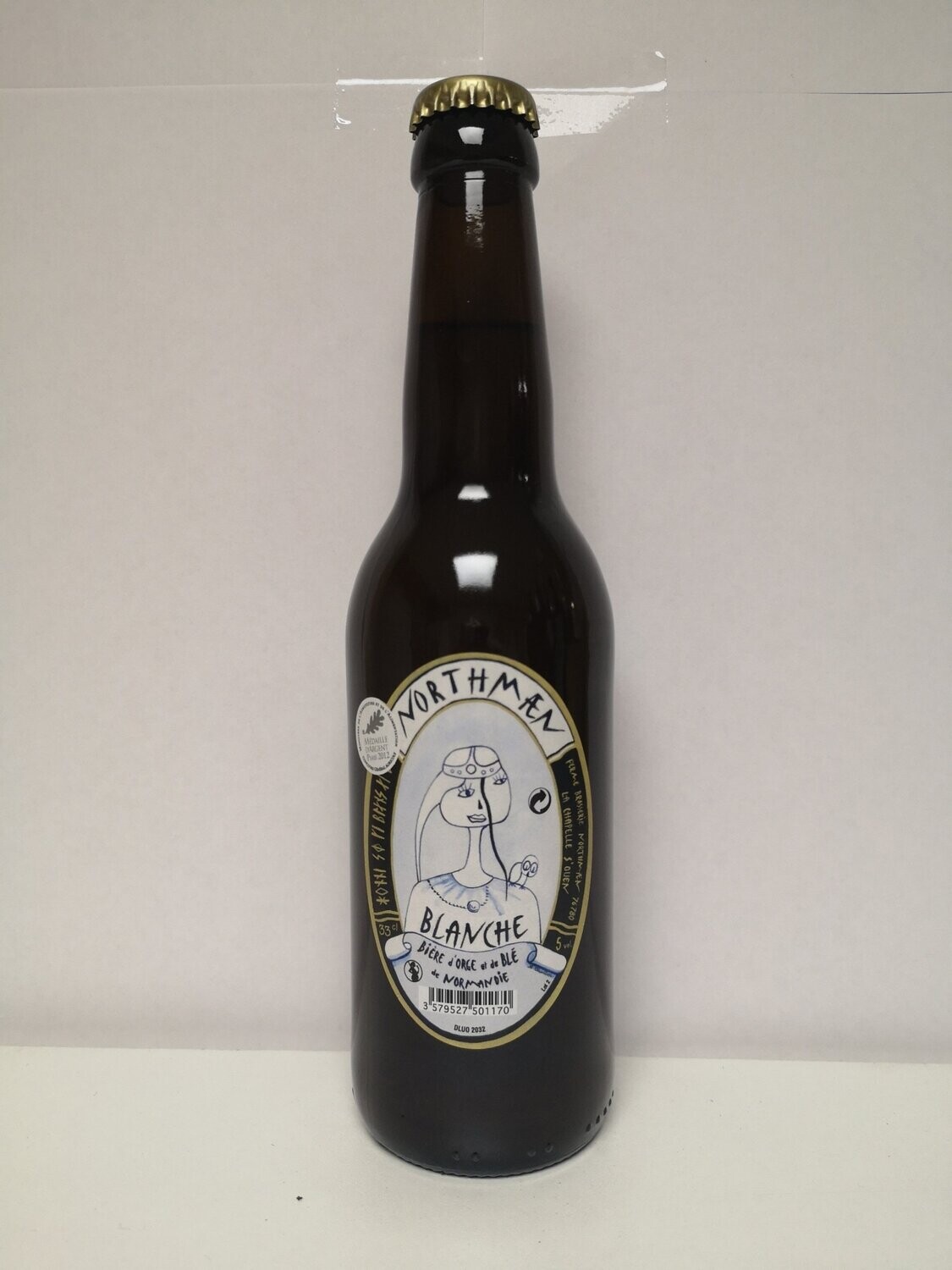 Bière Northmaen blanche 33cl