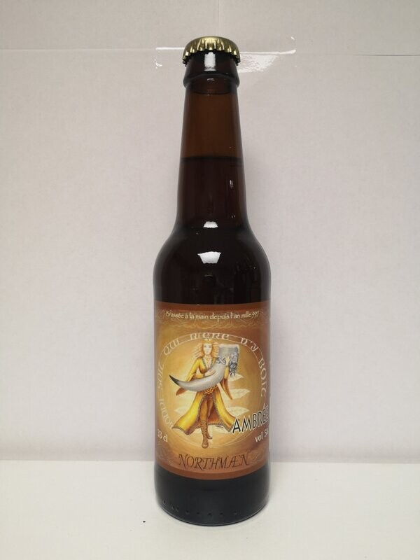 Bière Northmaen ambrée 33cl