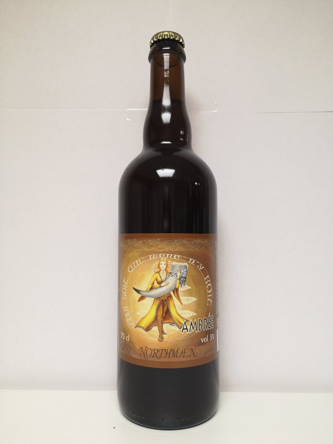 Bière Northmaen ambrée 75 cl