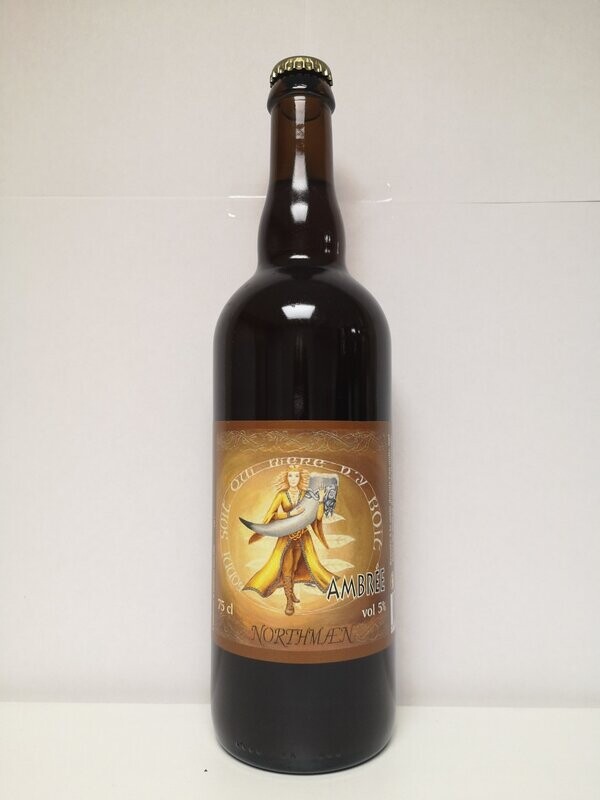 Bière Northmaen ambrée 75 cl