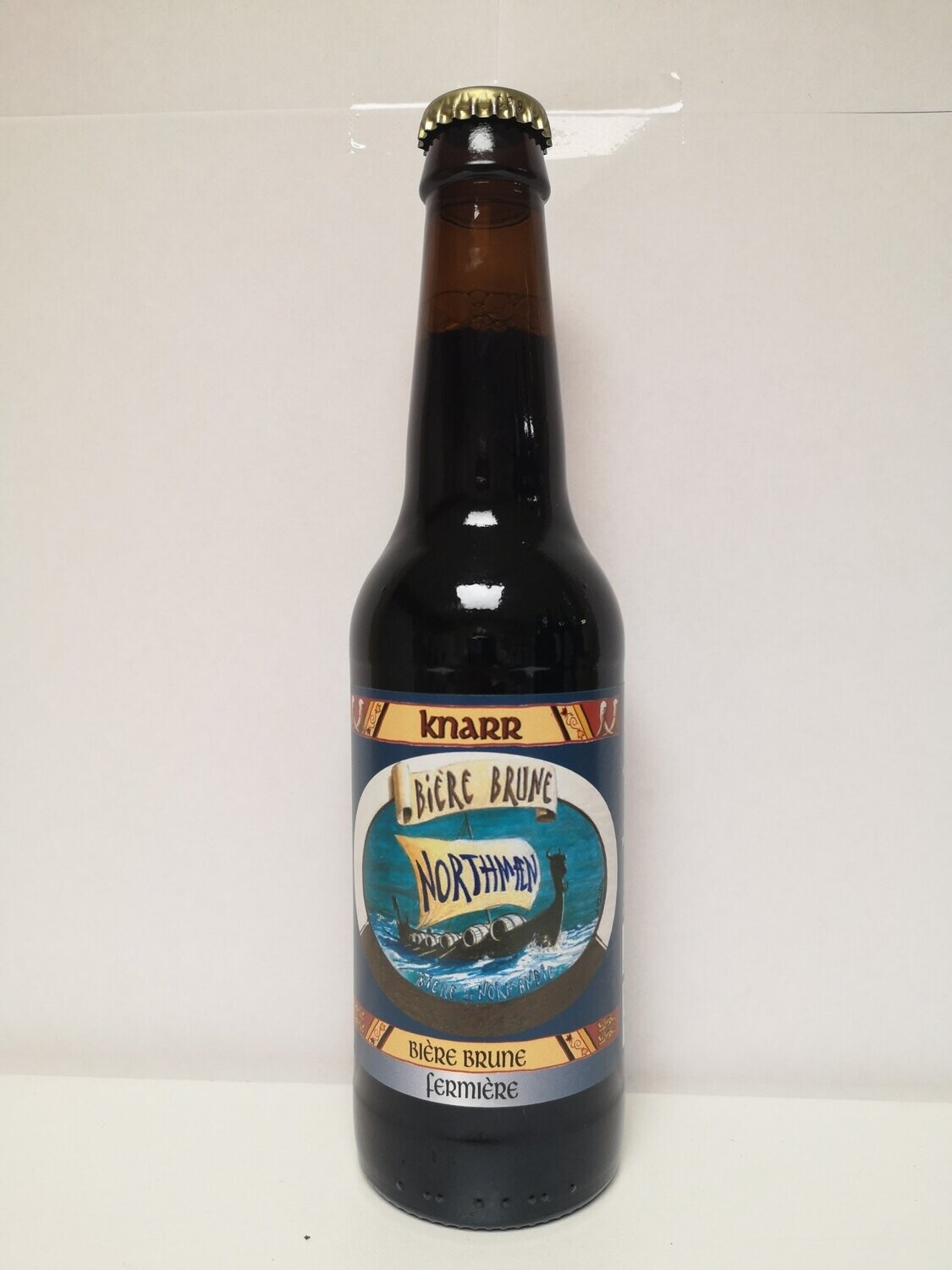 Bière Northmaen brune 33cl