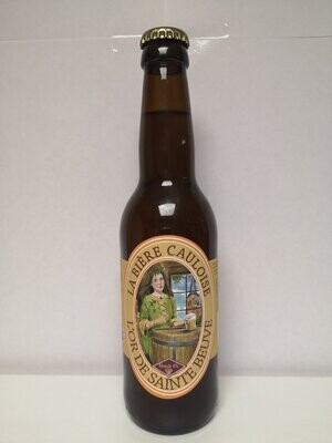 Bière Cauloise blonde Sainte Beuve 33cl