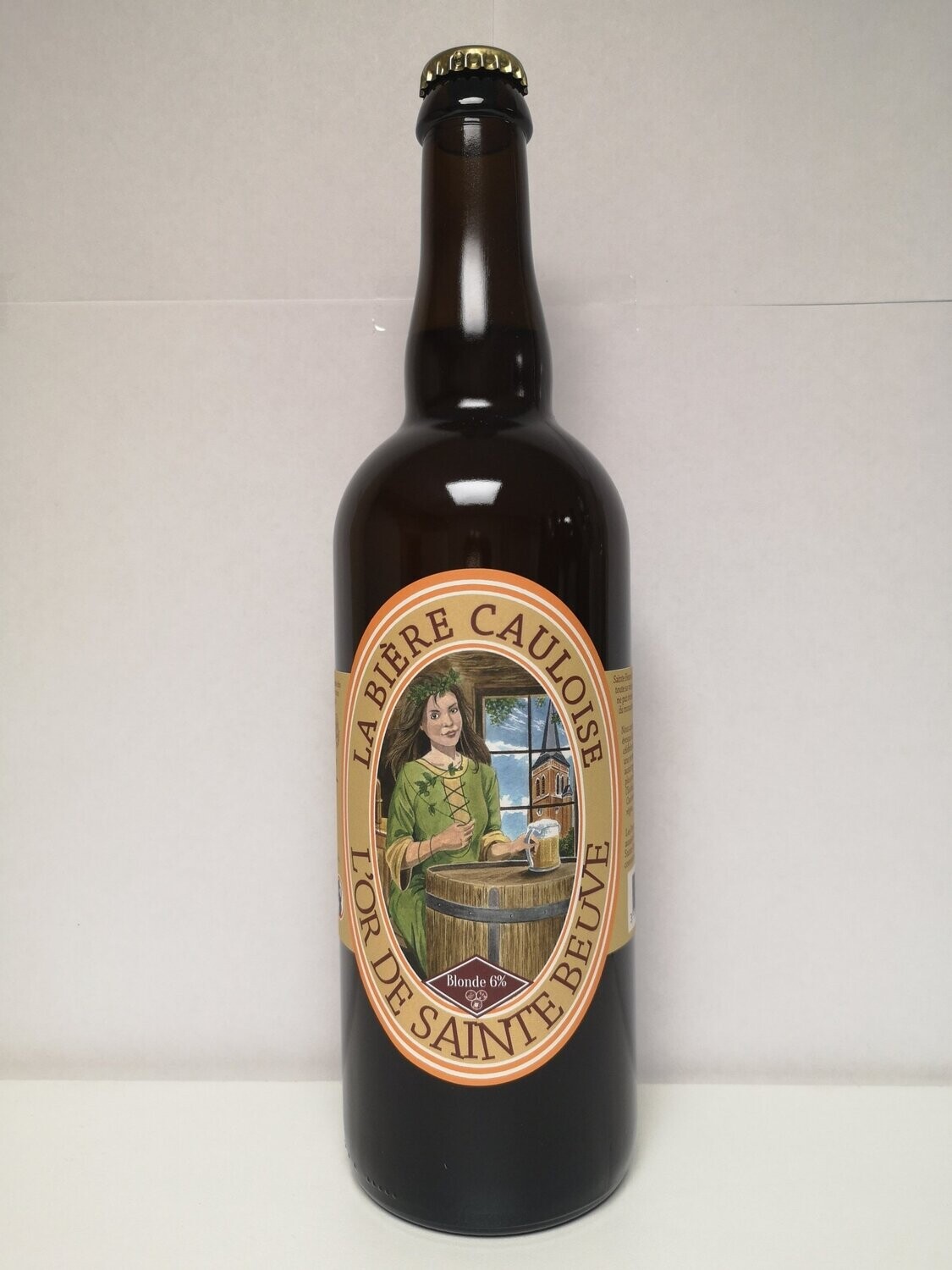 bière La cauloise blonde 75 cl