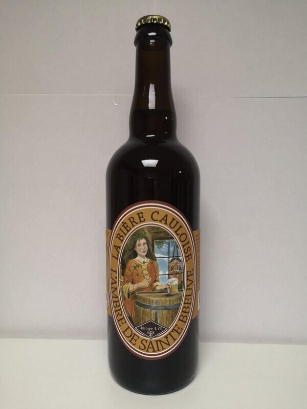 Bière La cauloise ambrée 75 cl