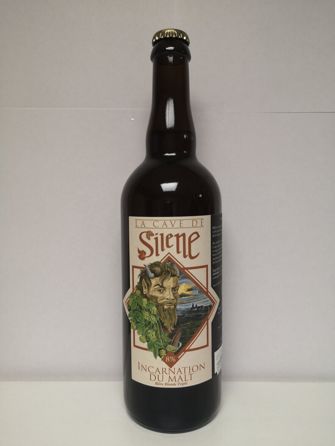 Bière La silene incarnation du malt 75 cl