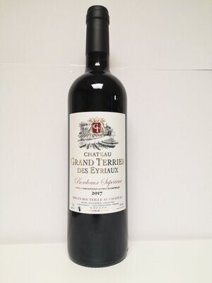 Bordeaux supérieur rouge Grand terrier