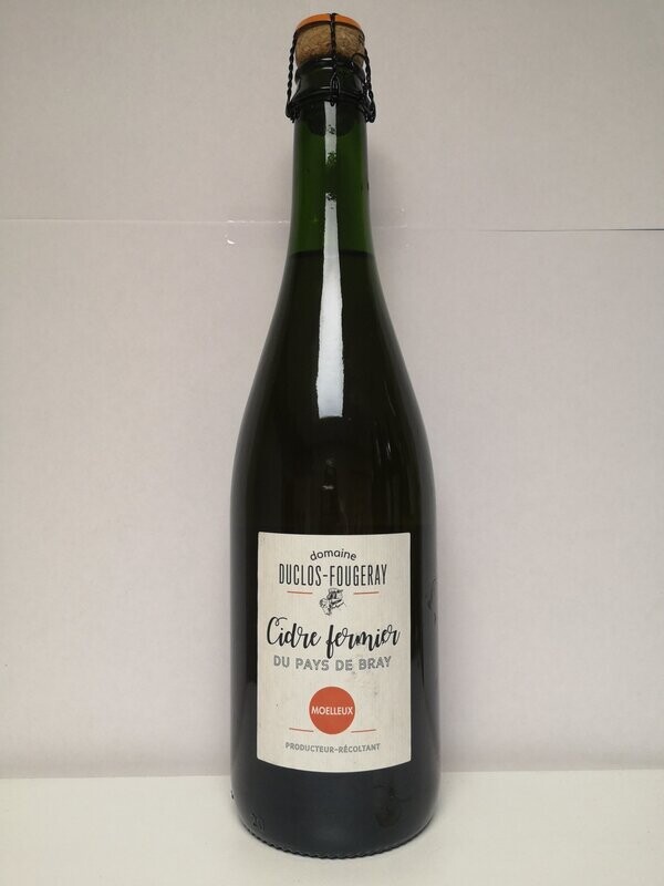 Cidre moelleux Duclos Fourgeray 75cl