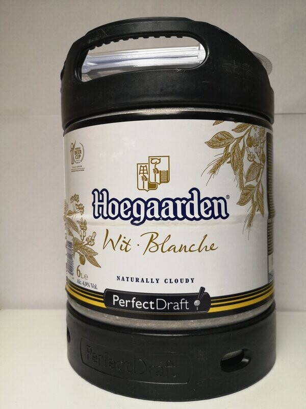 Fut Hoeggarden blanche 6L