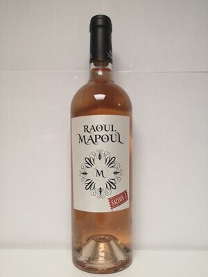Vin rosé Raoul Mapoul IGP Pays D'Oc 75cl