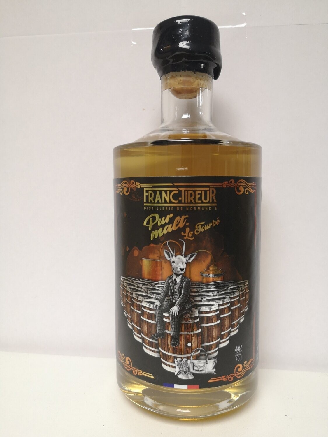 Whisky Normand Franc tireur tourbé