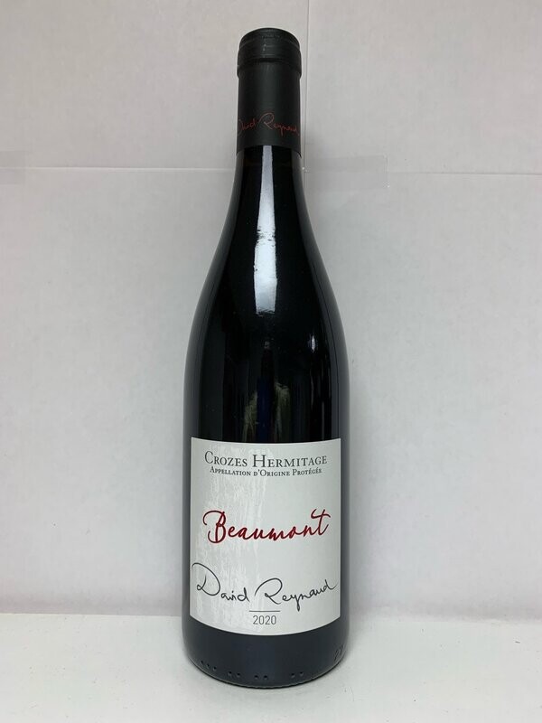 Crozes Hermitage Les beaumont Domaine David Reynaud rouge