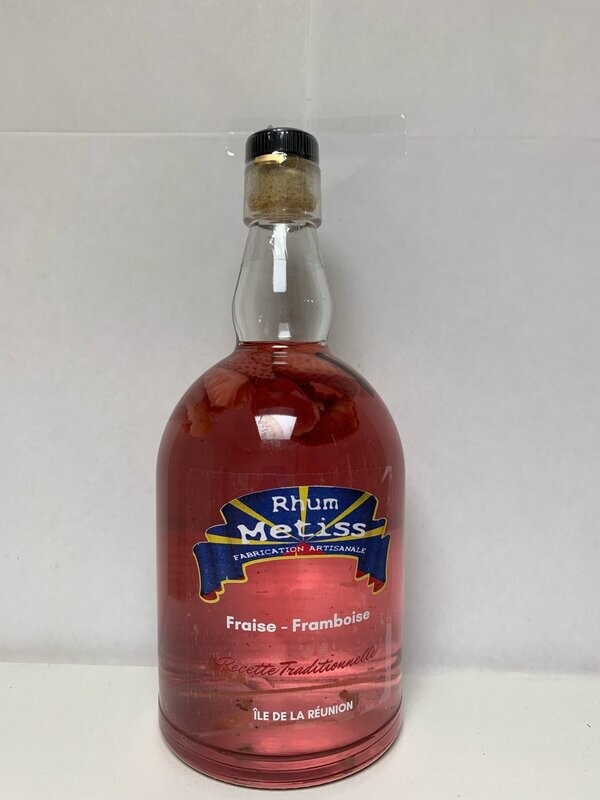 Rhum arrangé Metiss Fraise framboise 70cl