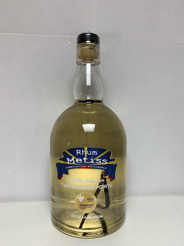 Rhum Arrangé Metiss Vanille réunion café bourbon pointu 70cl