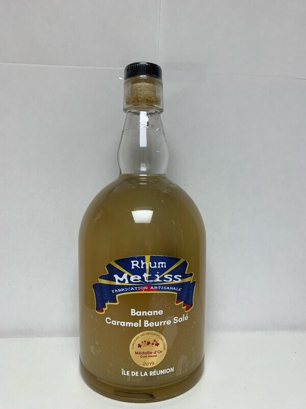 Rhum arrangé Metiss Banane caramel beurre sale 70cl