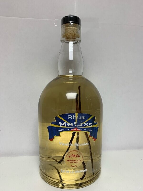 Rhum Arrangé Metiss Vanille reunion 70cl