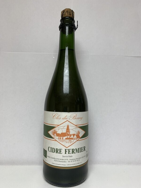 Cidre fermier Domaine clos du bourg