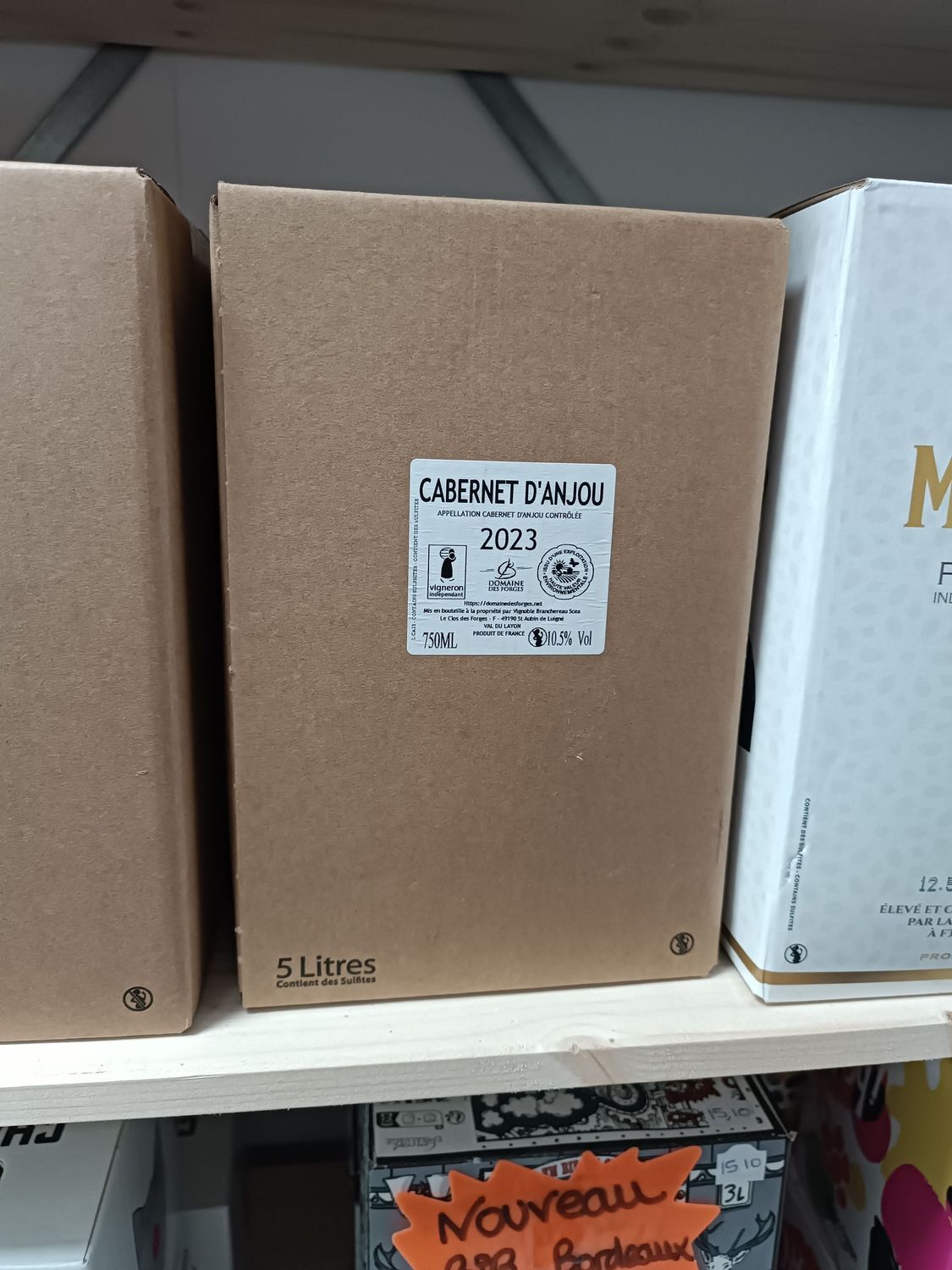 Cubi cabernet d anjou 5L