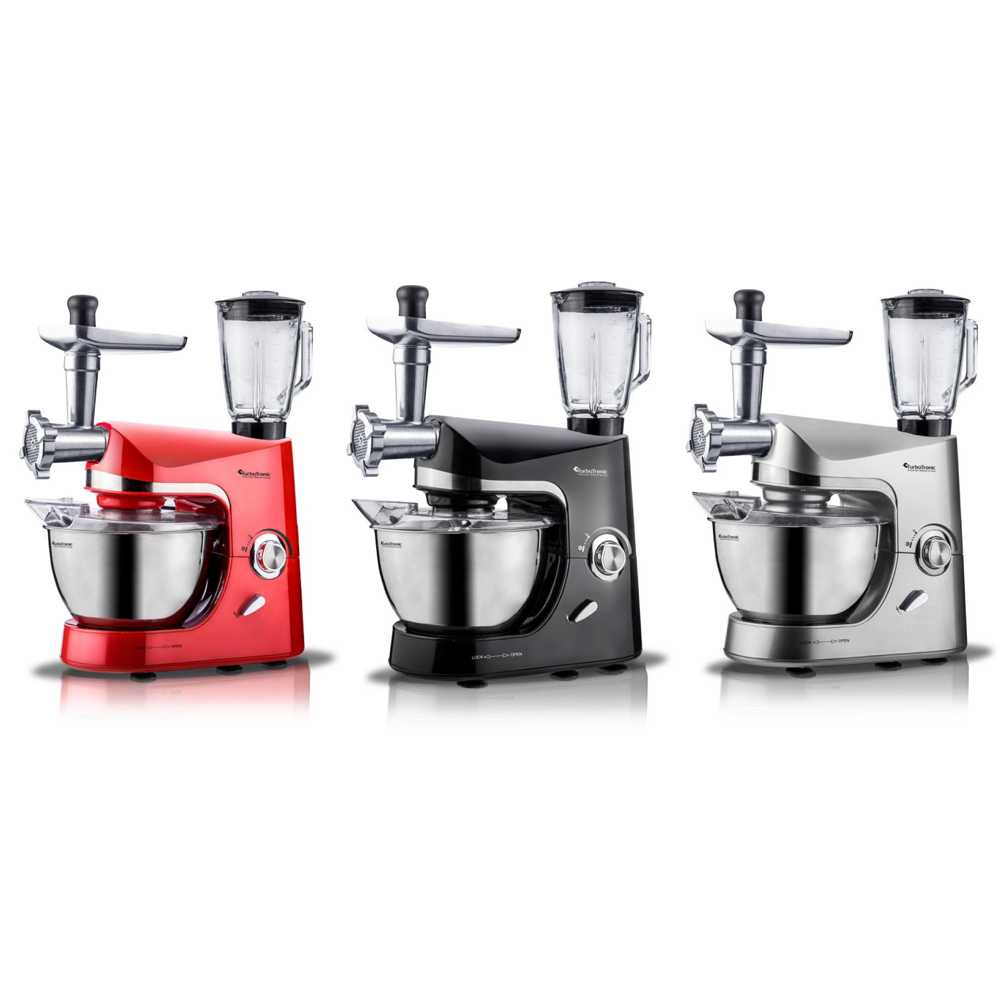 Robot de cuisine TurboTronic TT-007 avec Blender