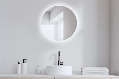 Miroir LED rond 60cm