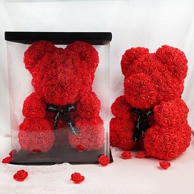 Teddy Rose Medium -RED
