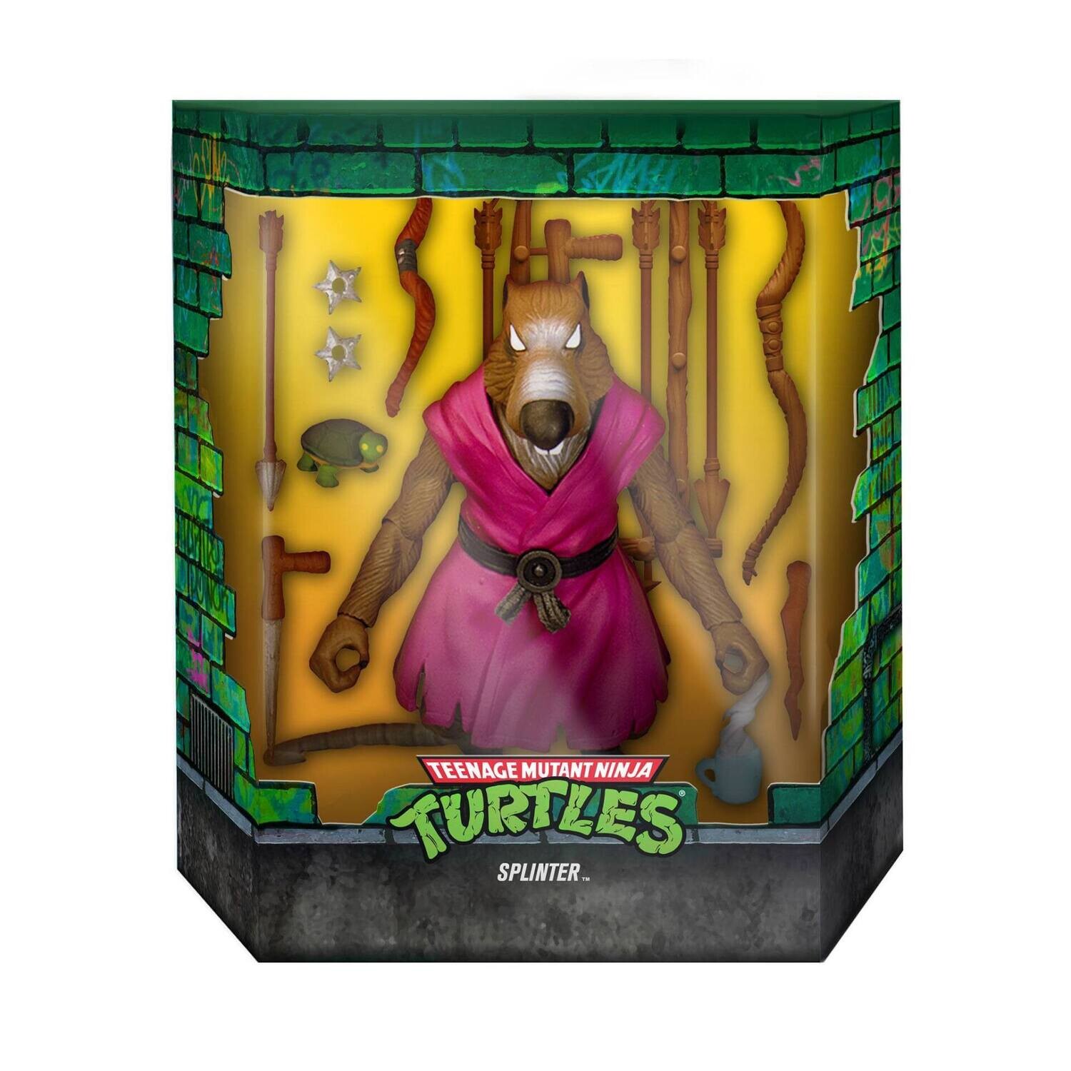 Teenage Mutant Ninja Turtles TMNT Splinter Super 7