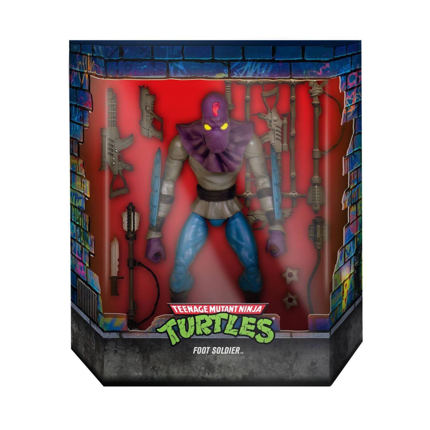 Teenage Mutant Ninja Turtles TMNT Foot Soldier Super 7