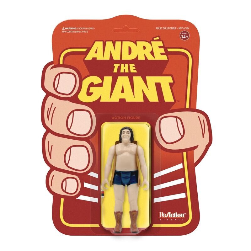 Super 7 André The Giant Reaction Wrestling WWF WWE