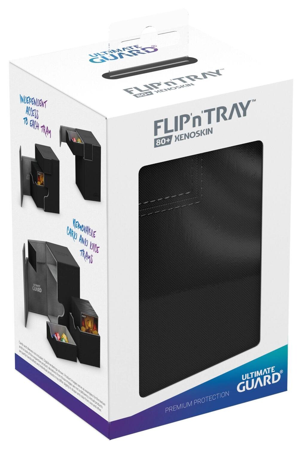 Ultimate Guard Deckbox Flip´n´Tray 80+ anthrazit