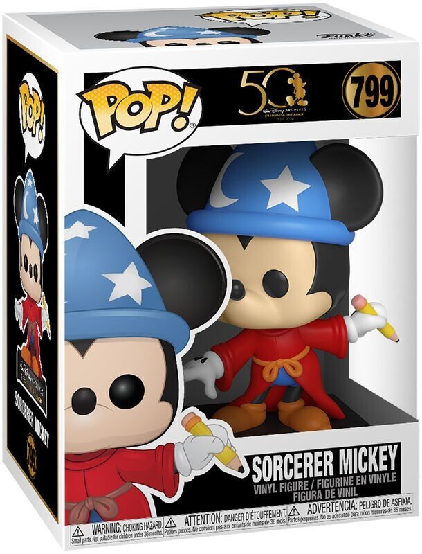 Funko POP! Disney Sorcerer Mickey Maus NEU & OVP 799