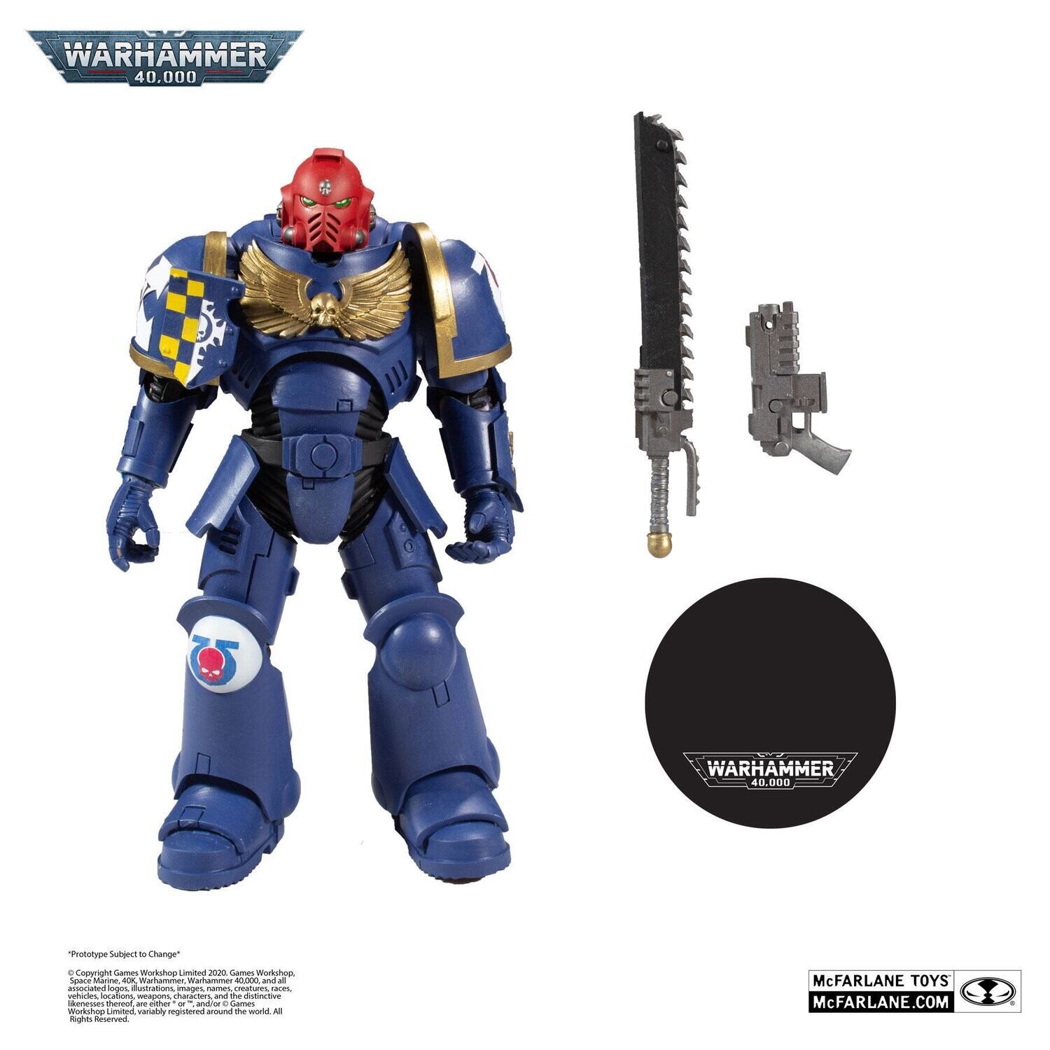 McFarlane Toys Warhammer 40.000 Ultramarine Primaris NEU & OVP