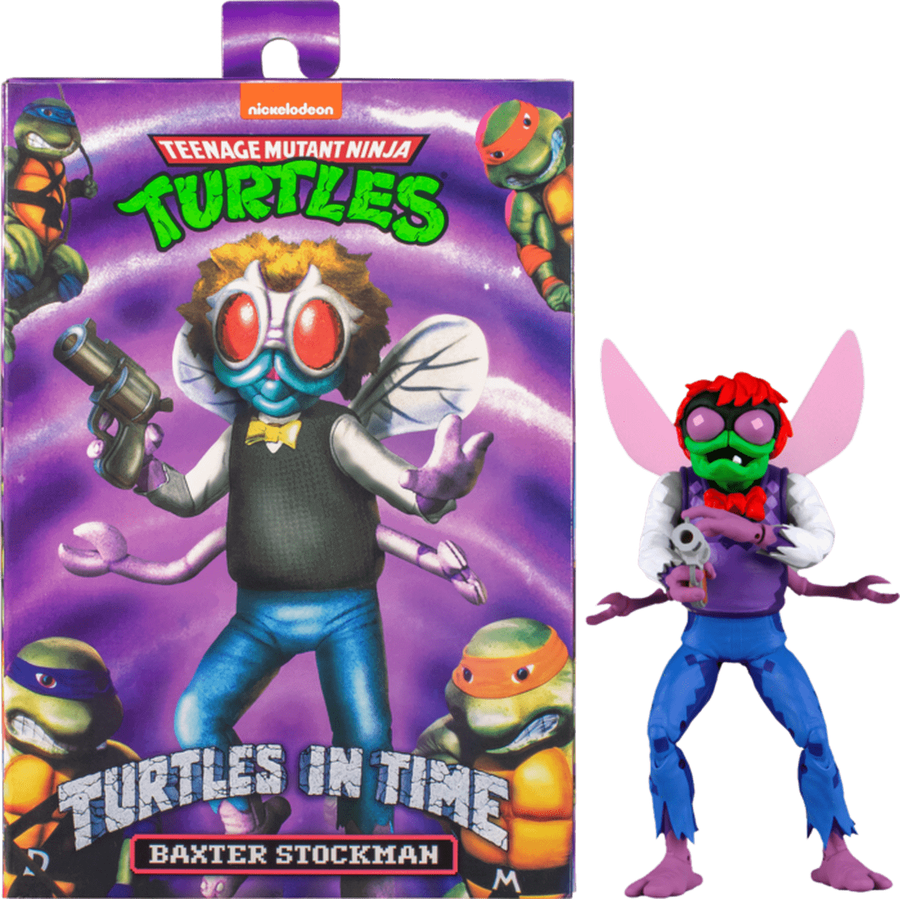 Neca Teenage Mutant Ninja Turtles Baxter Stockman Turtles in Time NEU & OVP