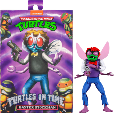 Neca Teenage Mutant Ninja Turtles Baxter Stockman Turtles in Time NEU & OVP