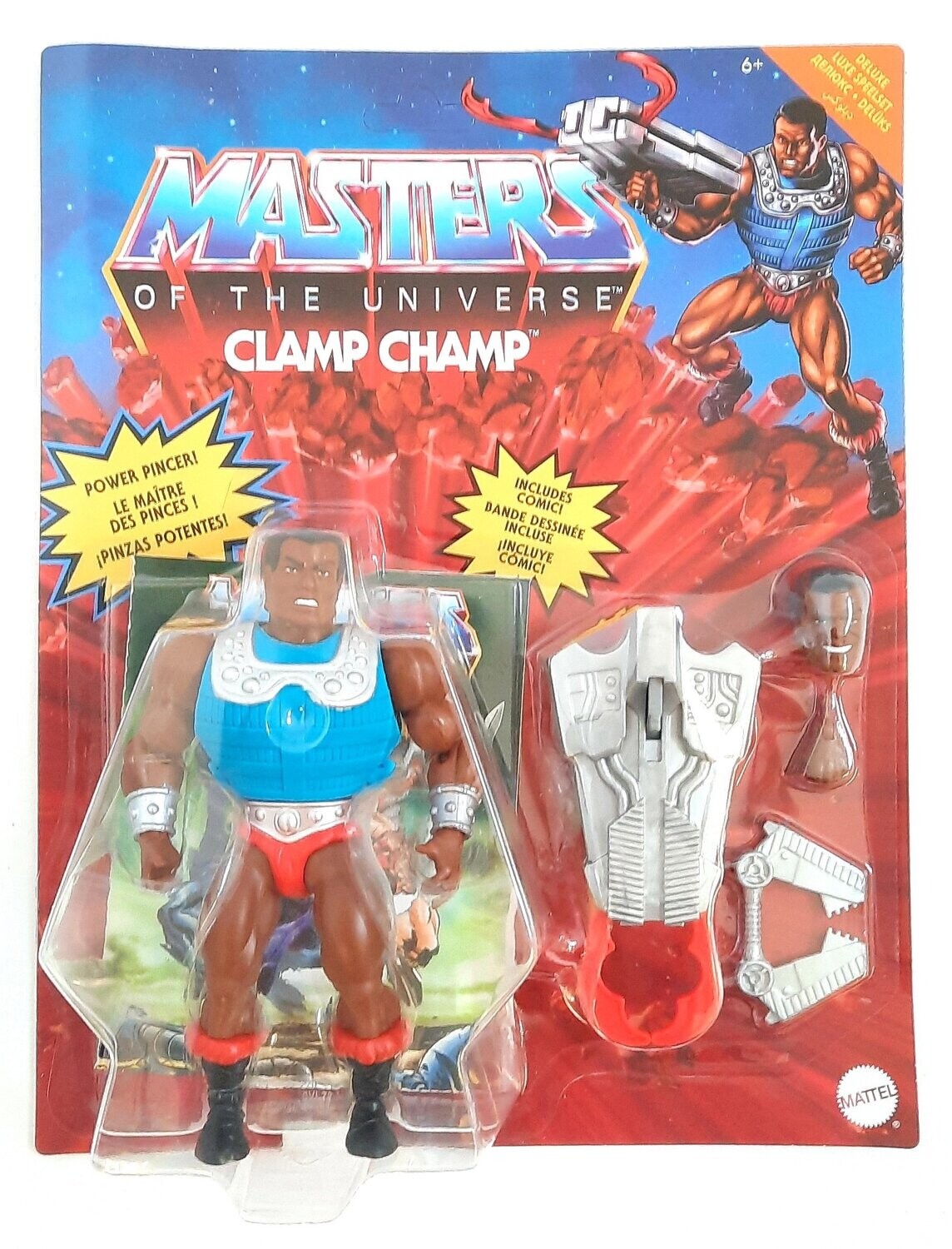 Mattel Masters Of The Universe Origins MOTU Clamp Champ NEU & OVP