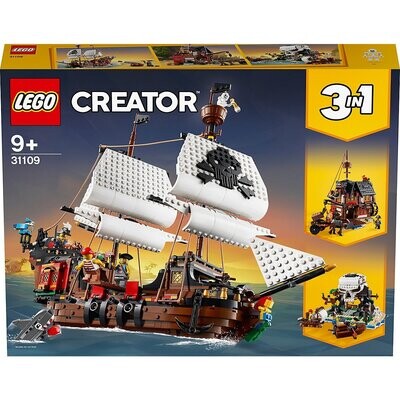 Lego Creator 31109 3 in 1 Piratenschiff NEU & OVP