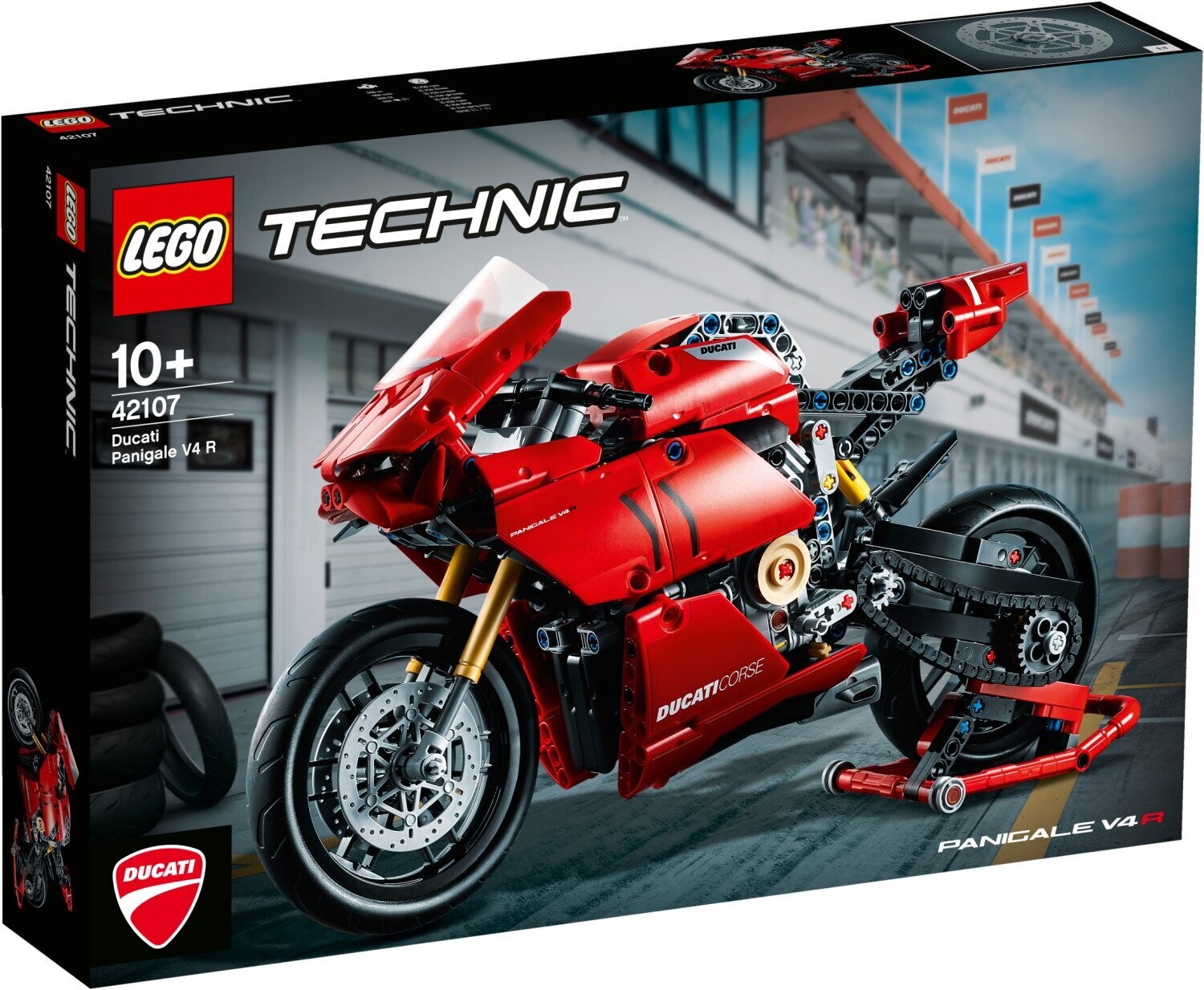 Lego Technic 42107 Ducati Panigale V4 R NEU & OVP