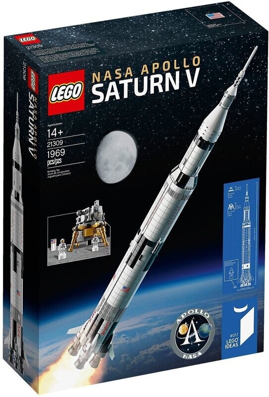Lego Ideas 21309 NASA Apollo Saturn V Rakete NEU & OVP