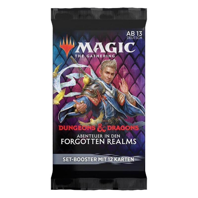 Magic The Gathering Dungeons & Drasgons Set-Booster Pack deutsch