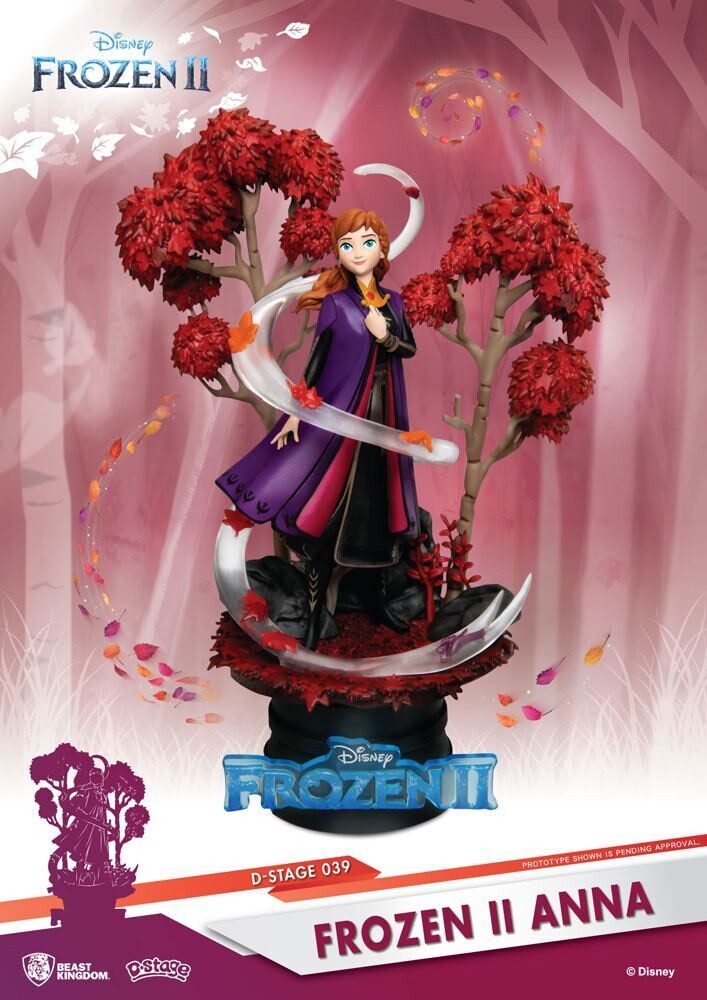 Beast Kingdom D-Stage Frozen Anna Eiskönigin ca. 15 cm PVC Diorama