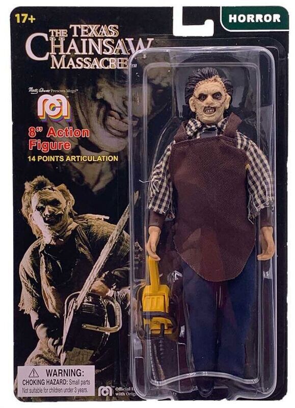 Mego Texas Chainsaw Massacre Leatherface Actionfigur 8 Inch ca. 20 cm