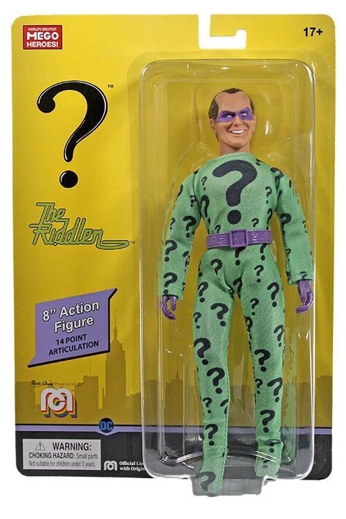 Mego DC Comics The Riddler Actionfigur 8 Inch ca. 20 cm