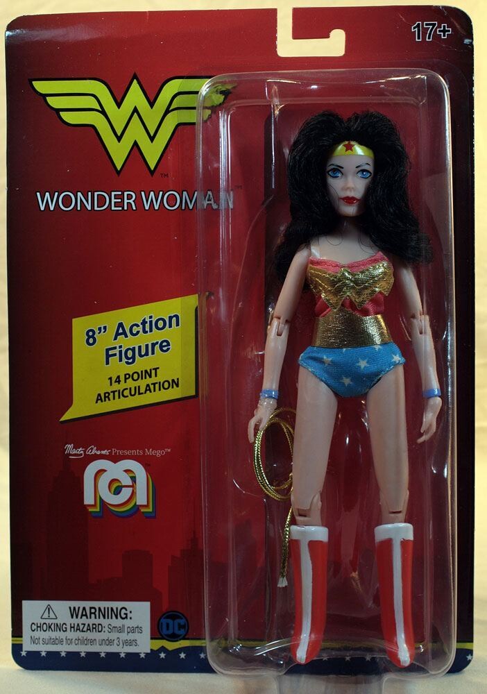 Mego DC Comics Wonder Woman Retro Actionfigur 8 Inch ca. 20 cm