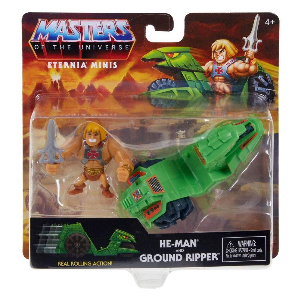 Masters Of The Universe Eternia Minis He-Man & Ground Ripper