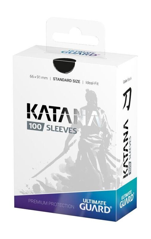 Ultimate Guard Katana 100 Hüllen Sleeves Standard Größe schwarz