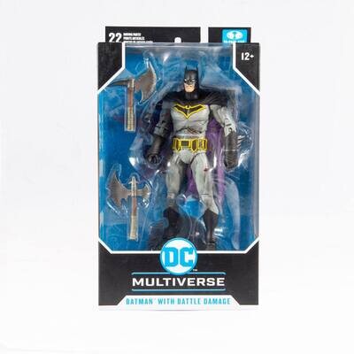 McFarlane Toys DC Multiverse Batman with Battle Damage Figur ca. 18 cm