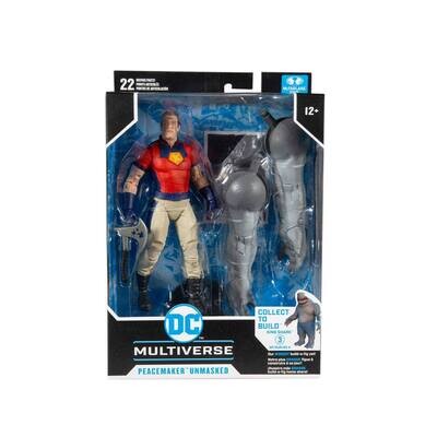 McFarlane Toys DC Multiverse Suicide Squad Peacemaker Unmasked Figur